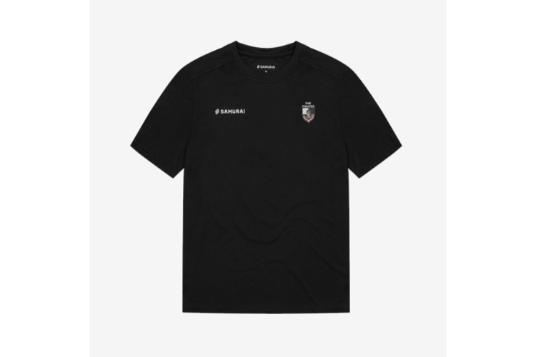 Penzance & Newlyn Performance T-Shirt Black