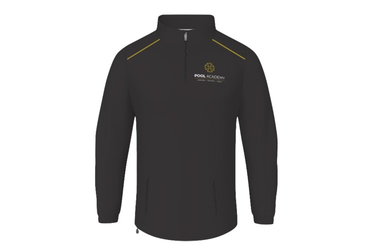 Pool Academy Unisex Half Zip Top