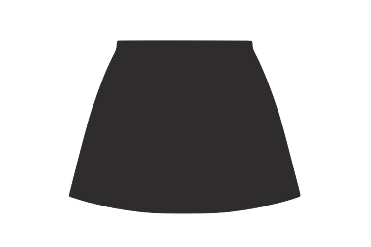 Pool Academy Girls PE Skort