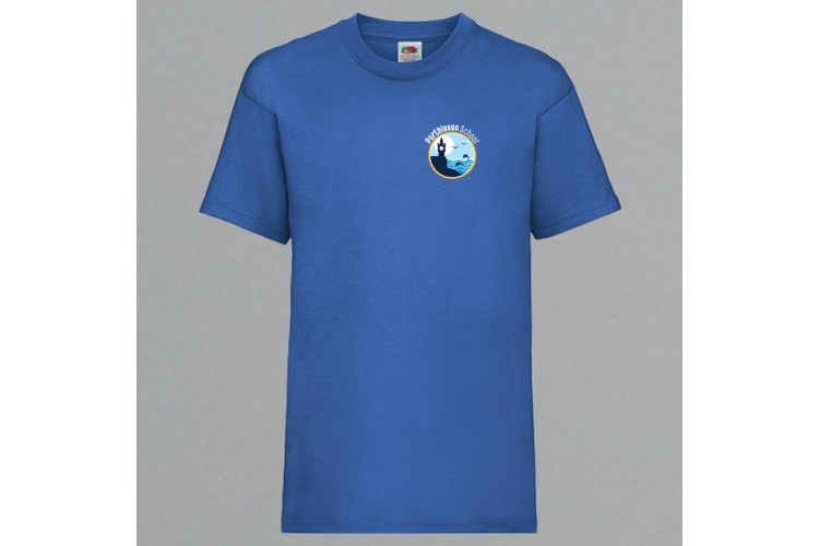 Porthleven Primary School T-Shirt Blue