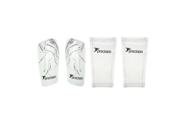 Precision Pro Matrix Shinguards White