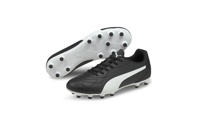 Puma Monarch 2 FG/AG Football Boots Black / White