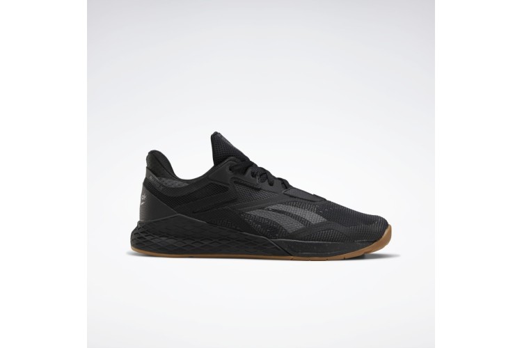 To celebrate the 10th anniversary of the Nano Reebok has reimagined this iconic shoe. This men s version has a soft woven textile upper with targeted areas of support and stretch. Lightweight cushioni...