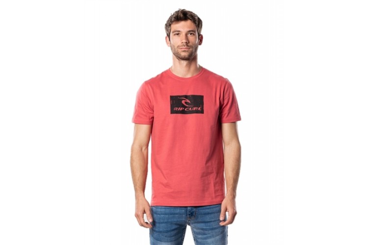 Rip Curl Hallmark T-Shirt Washed Red