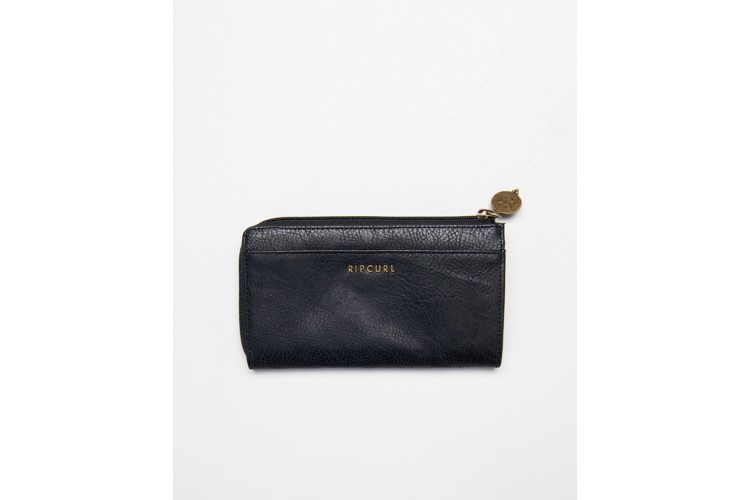 Rip Curl Luna Zip Around Wallet Black