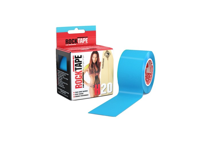 RockTape H2O Electric Blue 5cm width x 5m length Kinesiology Tape