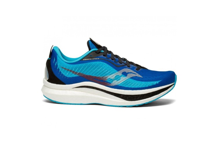 Saucony Endorphin Speed 2 Royal Blue / Black Plated for versatile ...