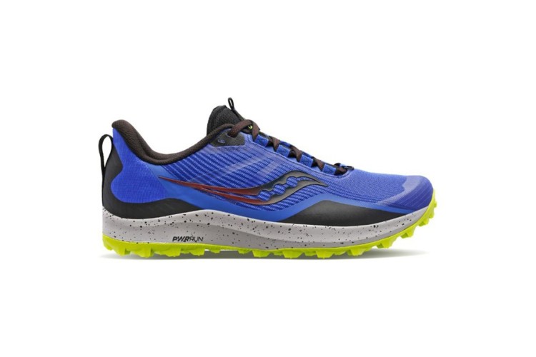 Saucony Peregrine 12 Blue Raz / Acid Red