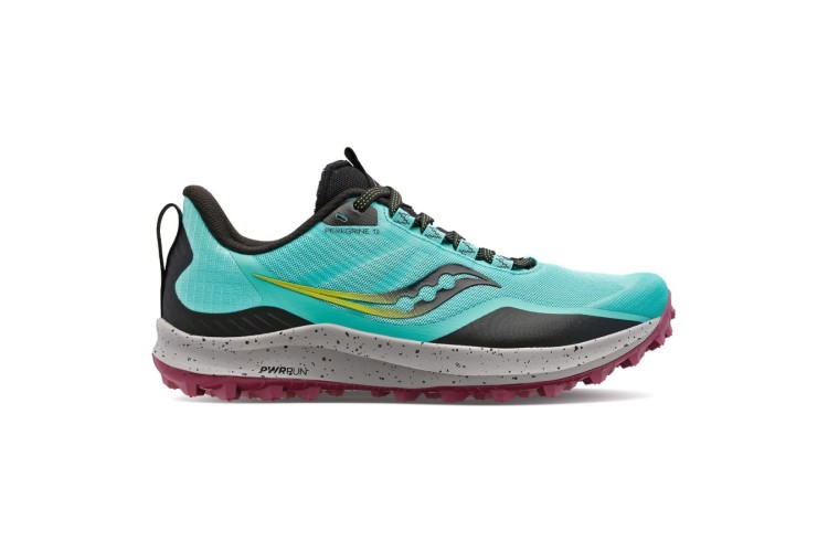 Saucony Peregrine 12 Cool Mint / Acid