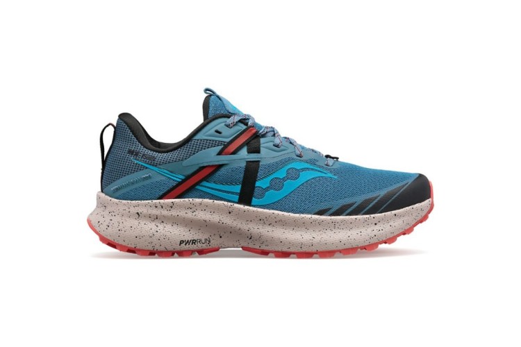 Saucony Ride 15 Trail Mist / Ember Blue