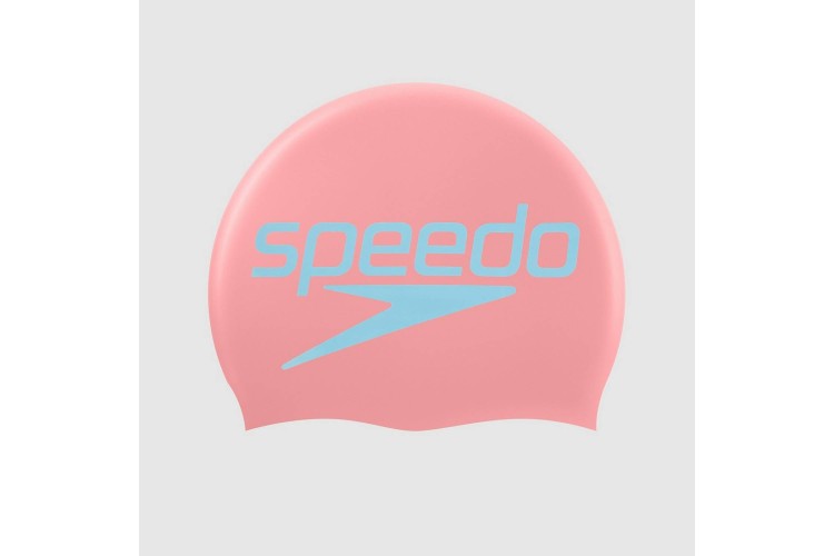 Speedo Junior Reversible Slogan Cap Pink