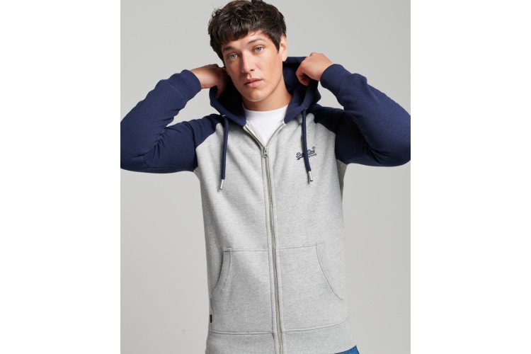 Superdry Baseball Zip Hoodie