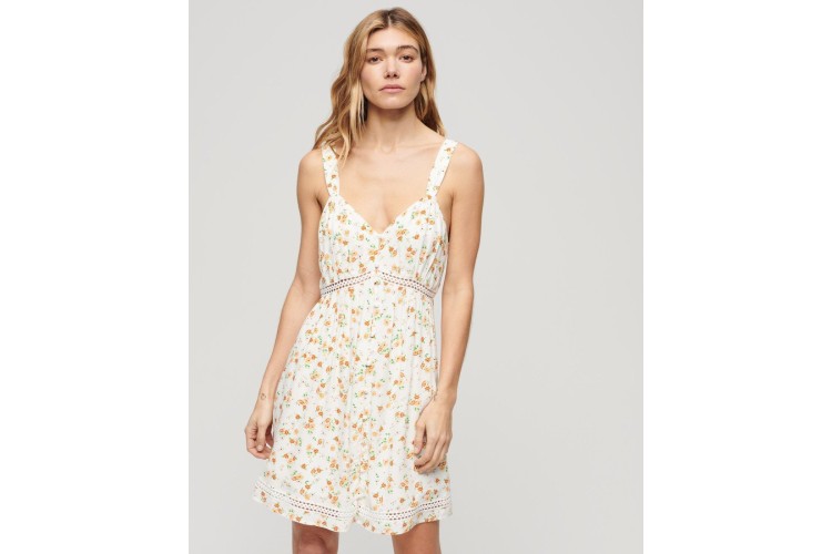 Superdry Lace Trim Dress