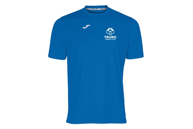 Truro Tennis Club Training T-Shirt Blue