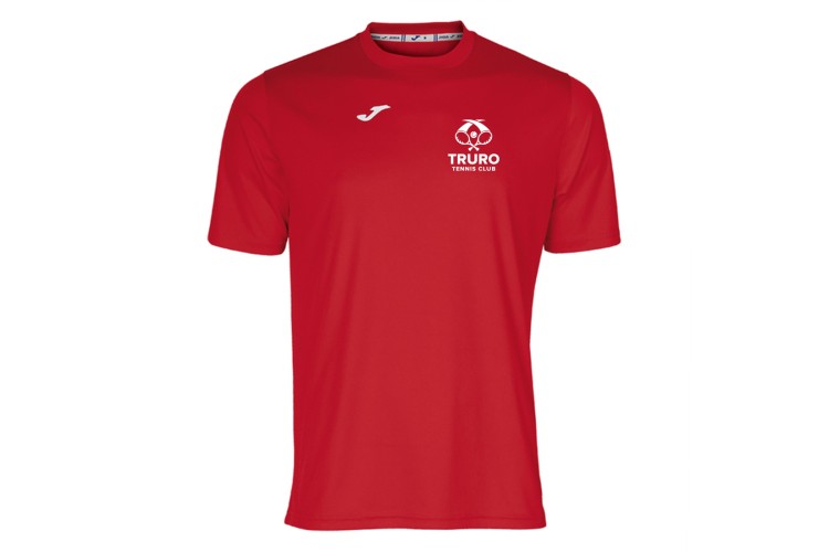 Truro Tennis Club Training T-Shirt Red