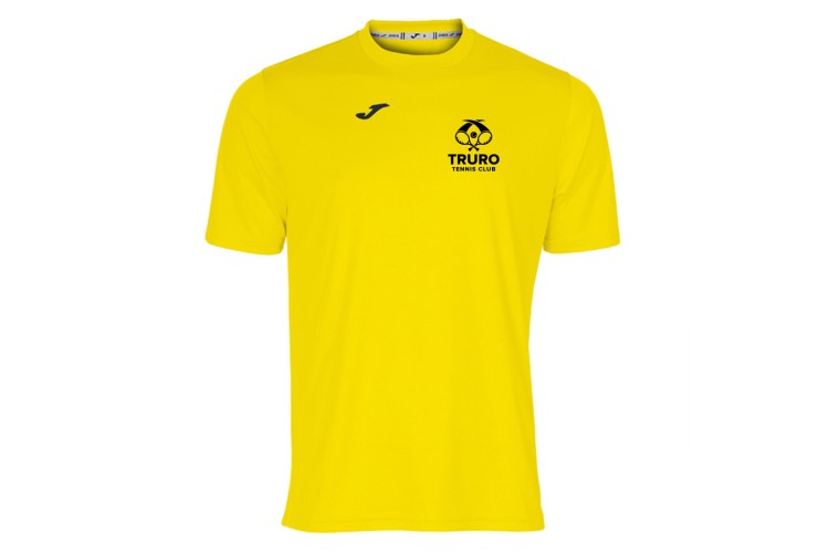 Truro Tennis Club Training T-Shirt Yellow