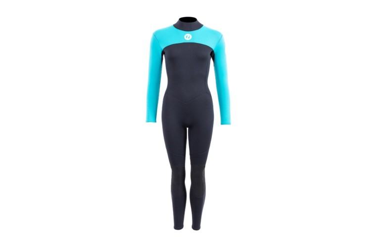 Two Bare Feet Thunderclap 2.5mm Womens Wetsuit (Aqua / Black)