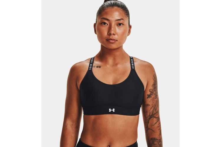 UA Infinity Mid Covered Sports Bra