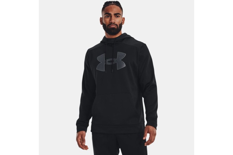 Under Armour Big Logo Hoodie Black