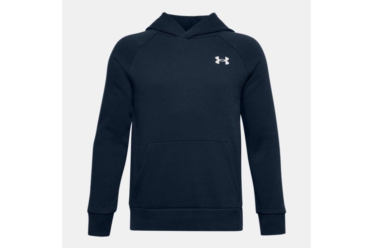 Under Armour Boys Rival Cotton Hoodie Navy