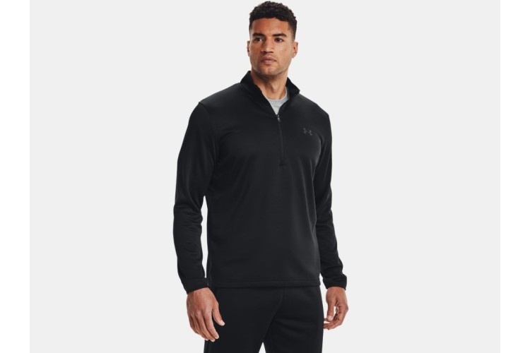 Under Armour Half Zip Fleece Black / Black