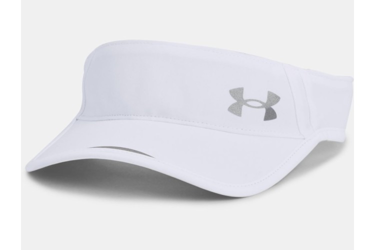 Under Armour Launch Run Visor White