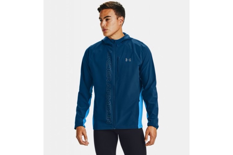 Under Armour Qualifier Outrun The Storm Jacket Blue