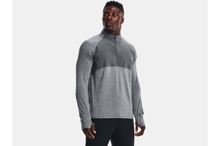 Under Armour Qualifier Run 2.0 Half Zip Top Grey