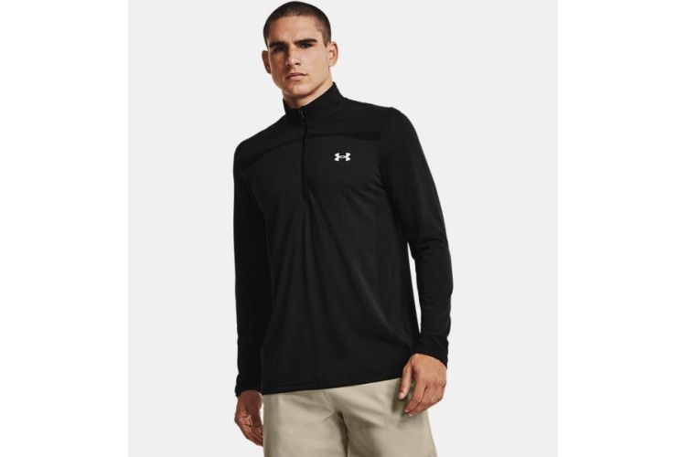 Under Armour Seamless ½ Zip Top Black