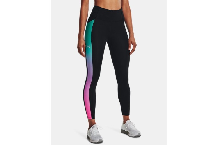 Under Armour SpeedPocket Ankle Tights Black / Neptune