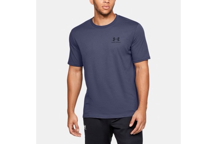 Under Armour Sportstyle Left Chest Logo T-Shirt Blue