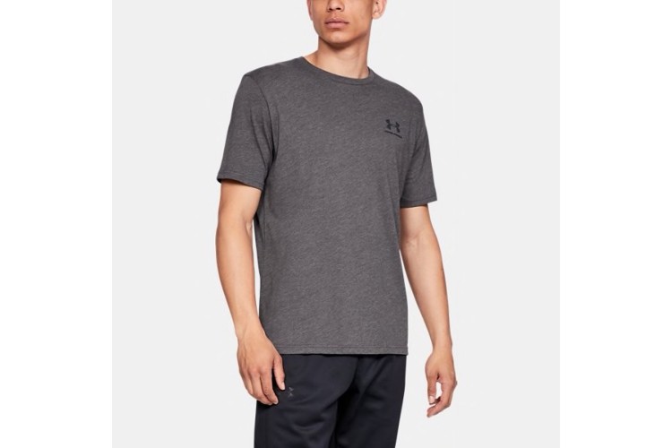 Under Armour Sportstyle Left Chest Logo T-Shirt Grey