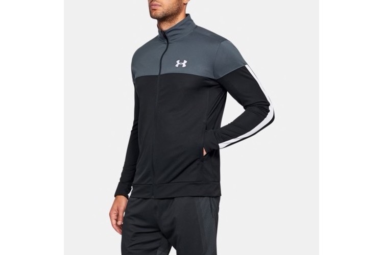 Under Armour Sportstyle Pique Jacket Grey