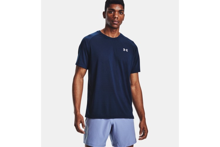 Under Armour Streaker Run Short Sleeve Top Navy