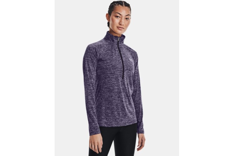 Under Armour Tech™ Twist Women's ½ Zip Purple