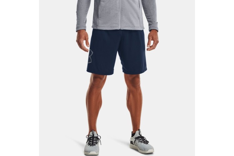 Under Armour Tech Graphic Shorts Navy Blue