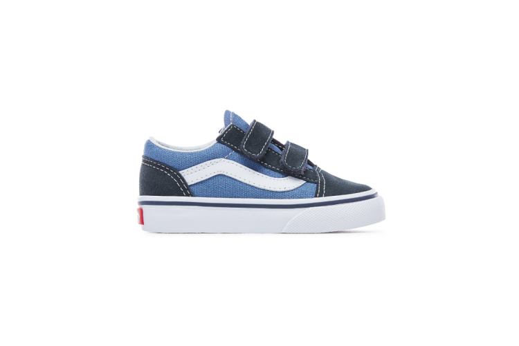 Vans Old Skool Velcro Toddler Blue