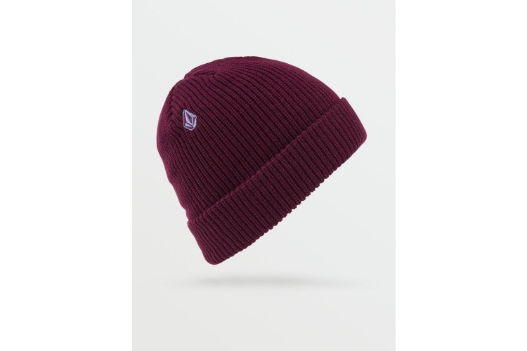 Volcom Full Stone Beanie Port Red