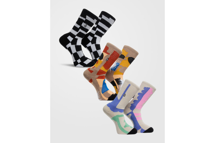 Volcom Print Mixer Socks