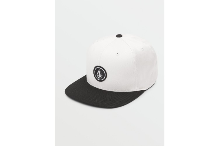 Volcom Quarter Fabric Twill Cap White