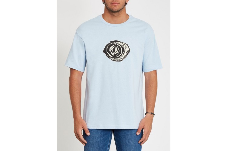 Volcom Sick 180 T-Shirt Light Blue