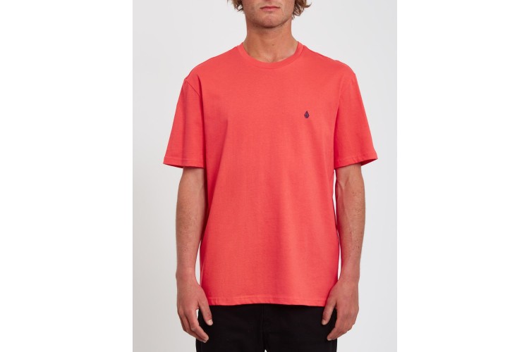 Volcom Stone Blanks T-Shirt Cayenne Red