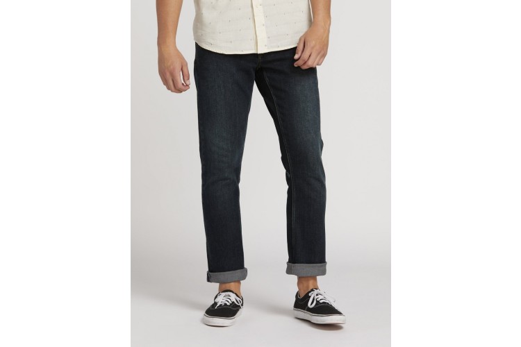 Volcom Vorta Denim Jeans Vintage Blue
