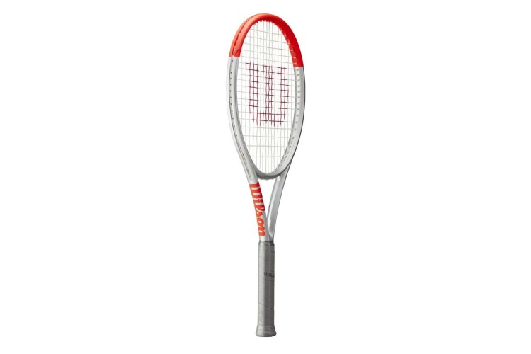 Wilson Clash 100 Pro Special Edition Silver Tennis Racket Strung