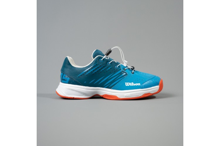 Wilson Kaos 2.0 QL Junior Tennis Shoes Blue Coral