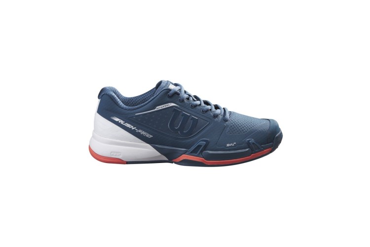 Wilson Rush Pro 2.5 Tennis Shoes Majolica Blue / White / Coral